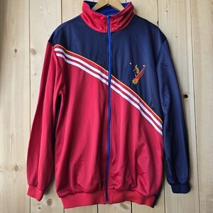 Dibuho Sportswear Philippines Pinoy Filipino Track Jacket Blue Red Mens 2XL